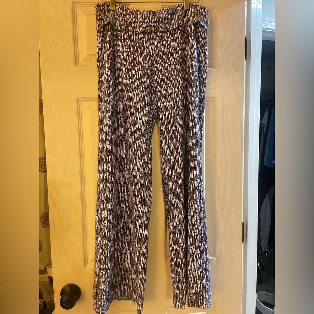 Helen Jon Foldover Wide Leg Swimpant Cover Up